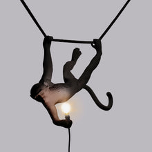 Monkey Lamp black swing