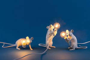 Mouse Lamp Sitting - seduto