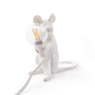 Mouse Lamp Sitting - seduto